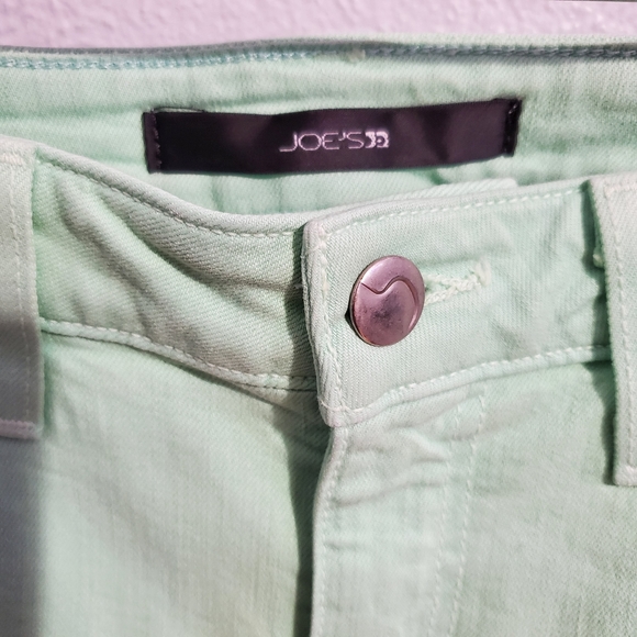 Joe's Skinny Ankle Mint Green Jeans Size 28 - Picture 4 of 5